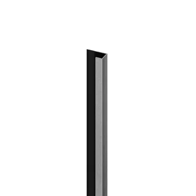 Zakończenie do lameli paneli ściennych XL Brushed Steel, 6075351