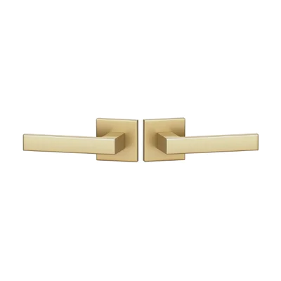 Klamka Modern Fit QR59 Złota anoda, 5907609716125