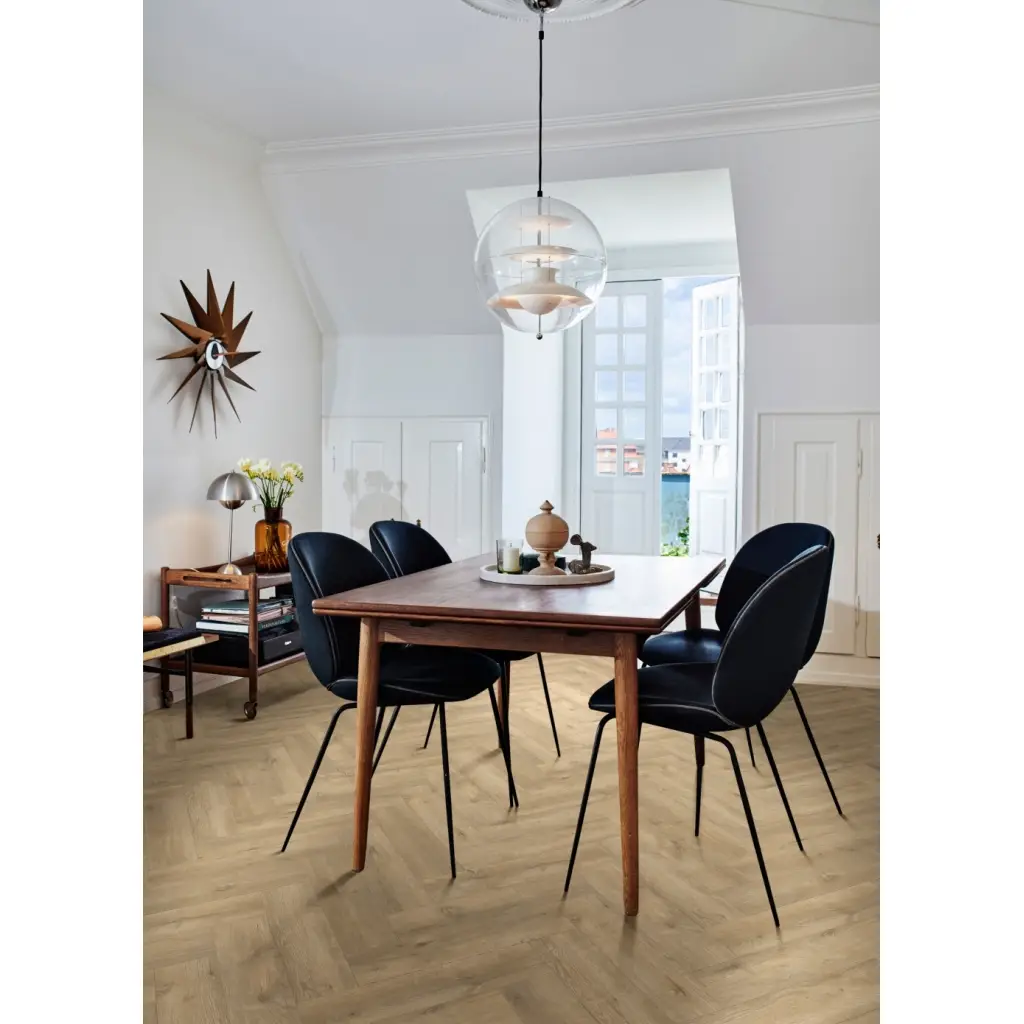 Panele winylowe Jodełka Fumo Oak 53452 Klasa 33 6 mm, 400108714, Panele winylowe, Essenza, Balterio