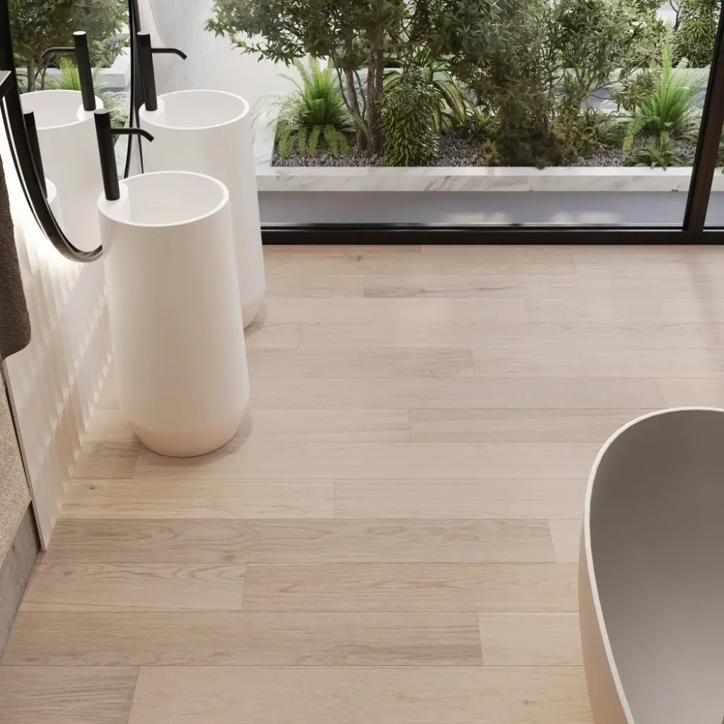 Podłoga hybrydowa Dąb Aurantis 6.3 mm, HRXIHA-ONO15-SOMB02-SDB1E, Podłoga hybrydowa, Smart Wood, Barlinek