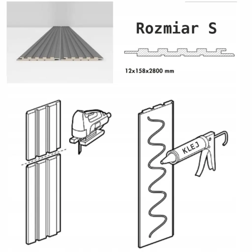 Zestaw Lamele Kaszmir Sahara Cream S 3019, Listwa startowa Lewa, Listwa zakończeniowa Prawa, 120038352, 120041161, 120041159, Zestaw, Lamele kolorowe, AGT