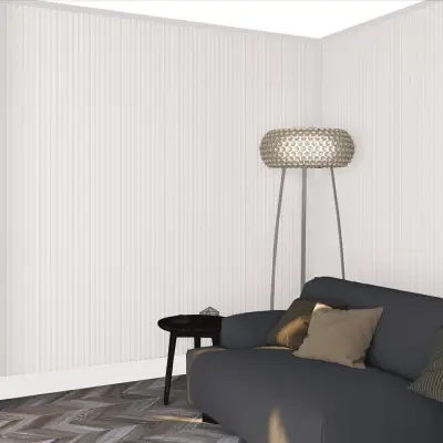 Zestaw Lamele Białe matowe M 231, Listwa startowa Lewa, Listwa zakończeniowa Prawa, 231, 120034195, 120034203