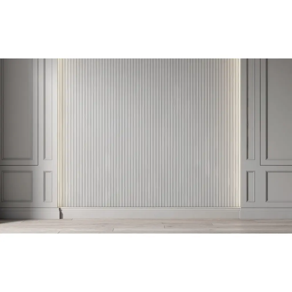 Zestaw Lamele Białe matowe M 231, Listwa startowa Lewa, Listwa zakończeniowa Prawa, 231, 120034195, 120034203, Zestaw, Lamele MDF, AGT