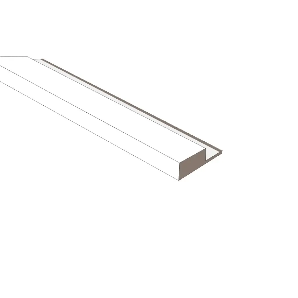 Zestaw Lamele Białe matowe M 231, Listwa startowa Lewa, Listwa zakończeniowa Prawa, 231, 120034195, 120034203, Zestaw, Lamele MDF, AGT