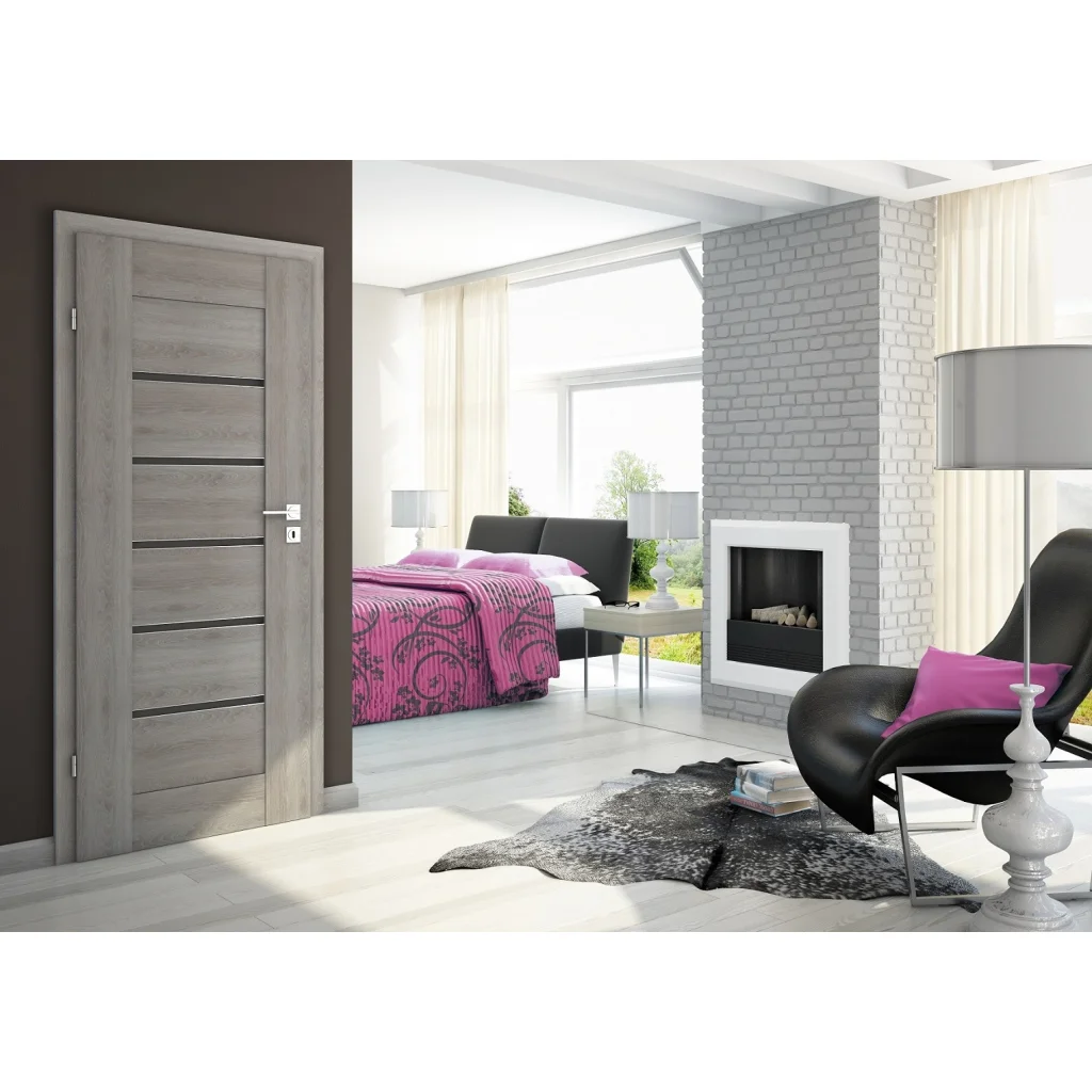 Drzwi Sempre Alu W03, Drzwi wewnętrzne, Sempre Alu, POL-SKONE