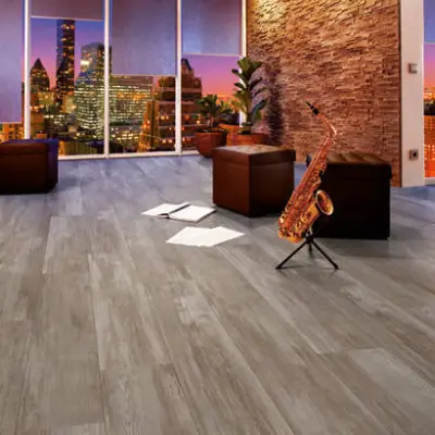 Panele Podłogowe Szare drewno Vintage 274430