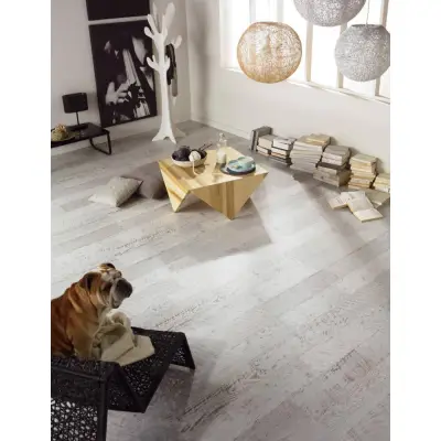 Panele Podłogowe Painted White 8213299