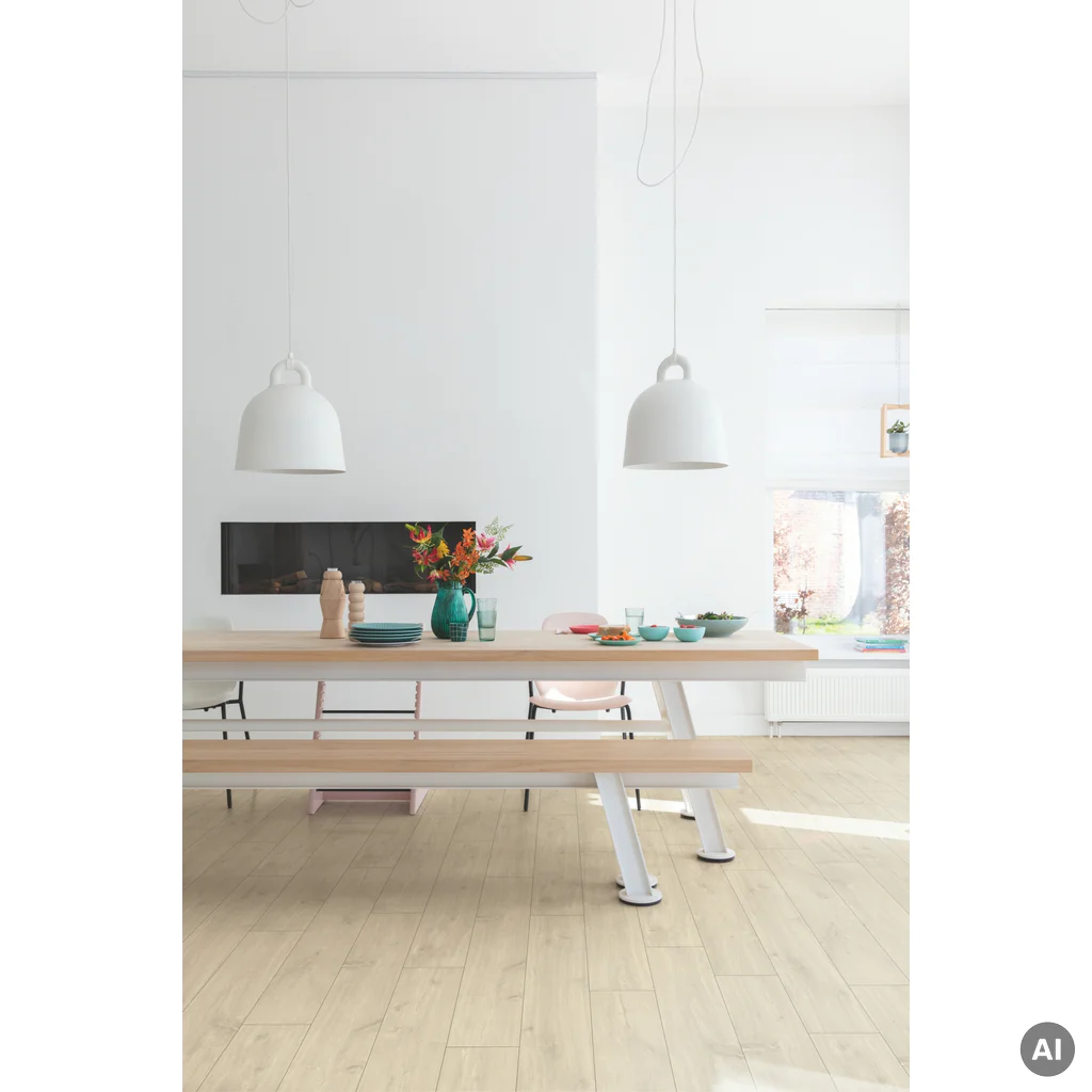 Panele podłogowe Dąb Havanna Naturalny CLM1655 AC4 8 mm, Panele podłogowe, Classic, Quick-Step
