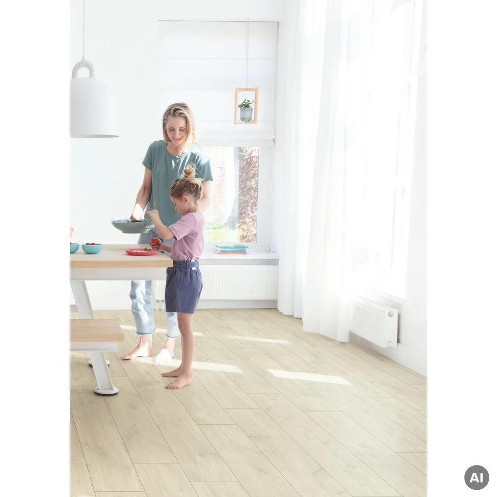 Panele podłogowe Dąb Havanna Naturalny CLM1655 AC4 8 mm, Panele podłogowe, Classic, Quick-Step Unilin