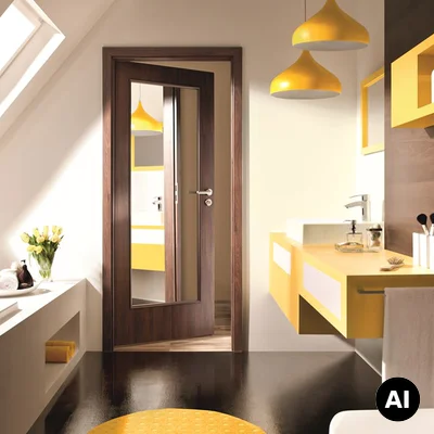 Drzwi Porta NOVA model 2.2 z lustrem