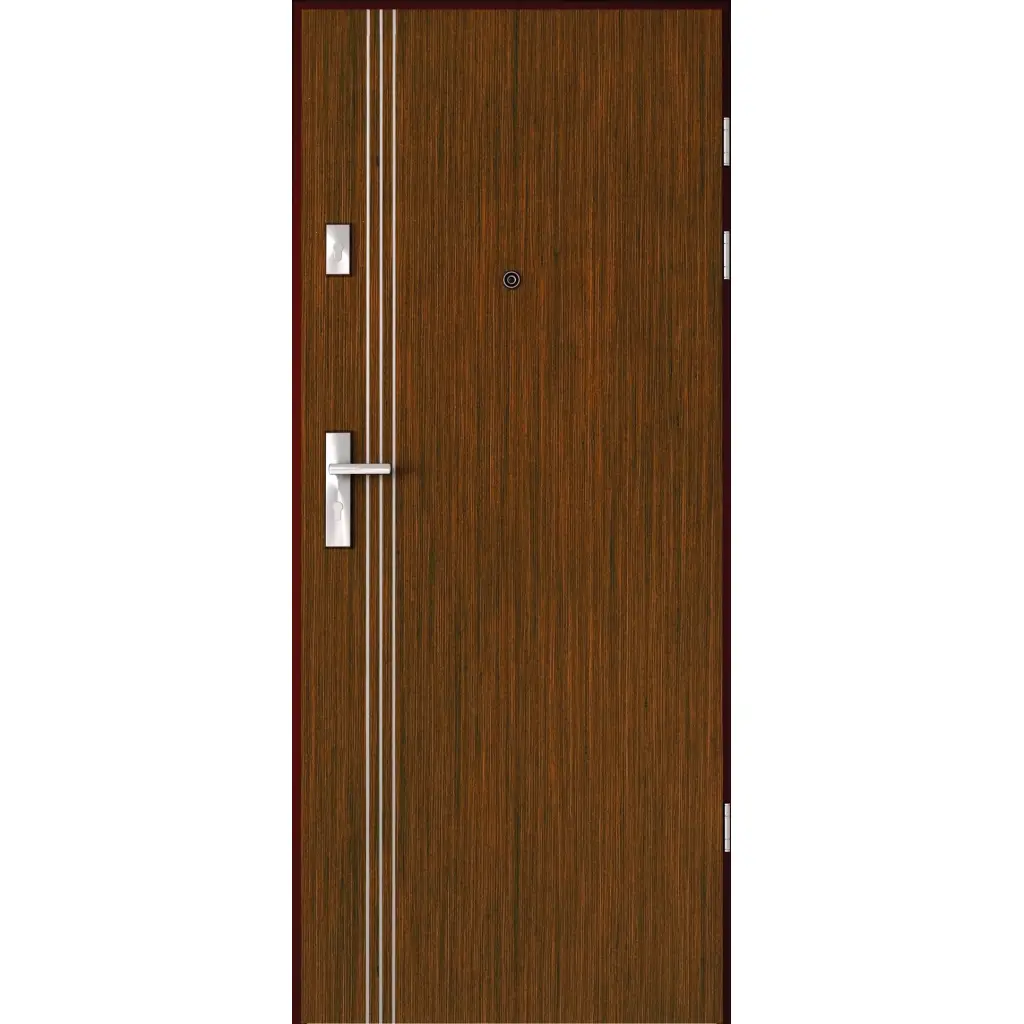 Drzwi Wejściowe AGAT  Intarsje 3, Drzwi wejściowe, AGAT, PORTA