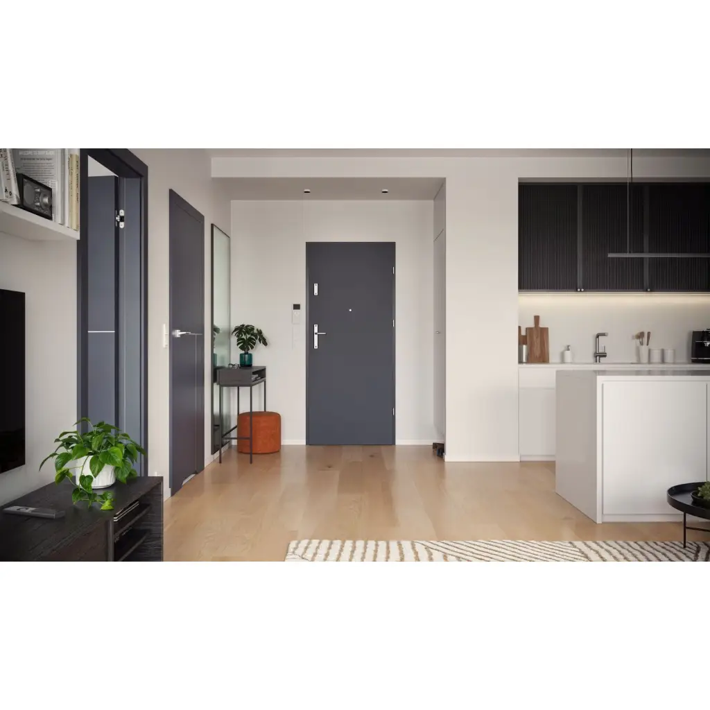 Drzwi Wejściowe OPAL Intarsje 6, Drzwi wejściowe, Opal, PORTA