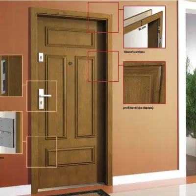 Drzwi Techniczne Rw=32 dB Ramka 2