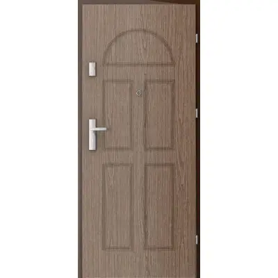 Drzwi Techniczne Rw=42 dB Frezowane 2