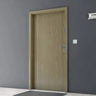 Drzwi Techniczne Rw=42 dB z Intarsjami 1