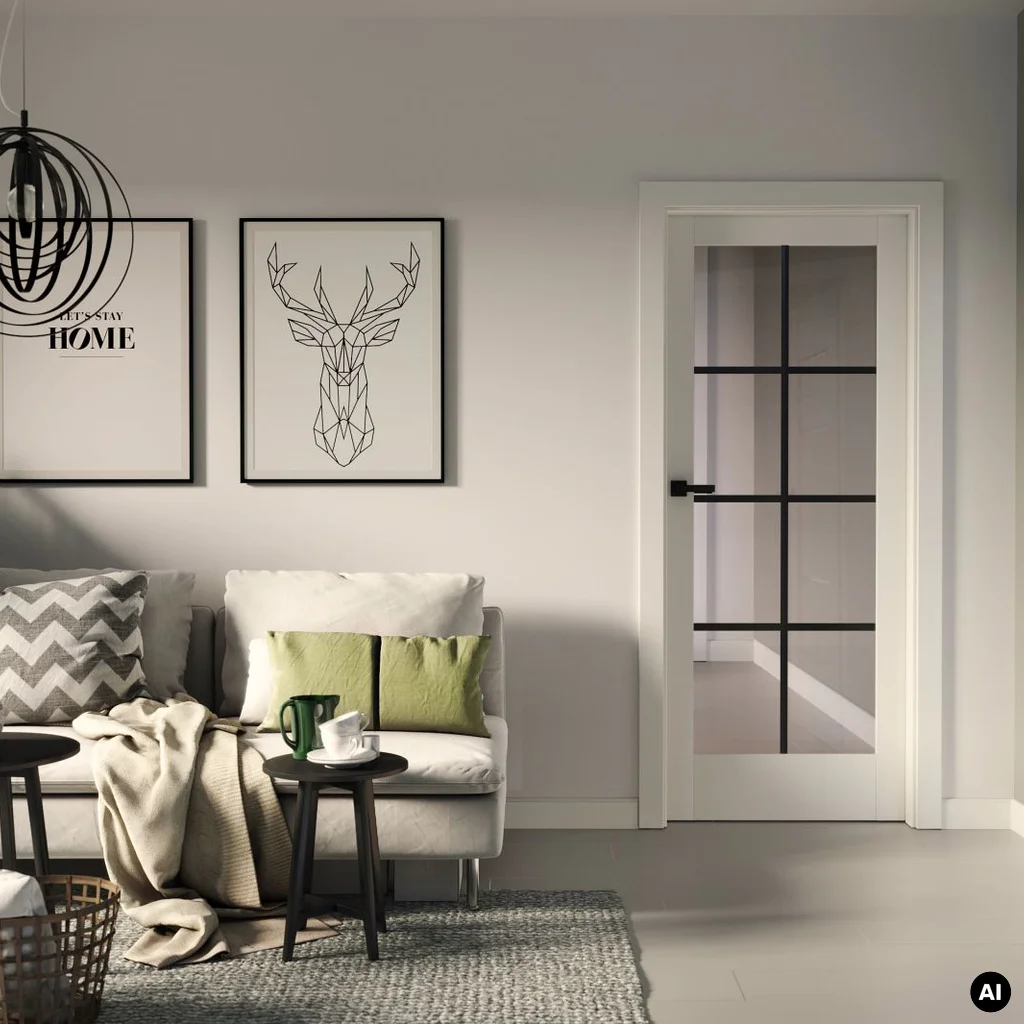 Drzwi Porta VERTE HOME model B.5, Drzwi Wewnętrzne, PORTA VERTE HOME gr. B, PORTA