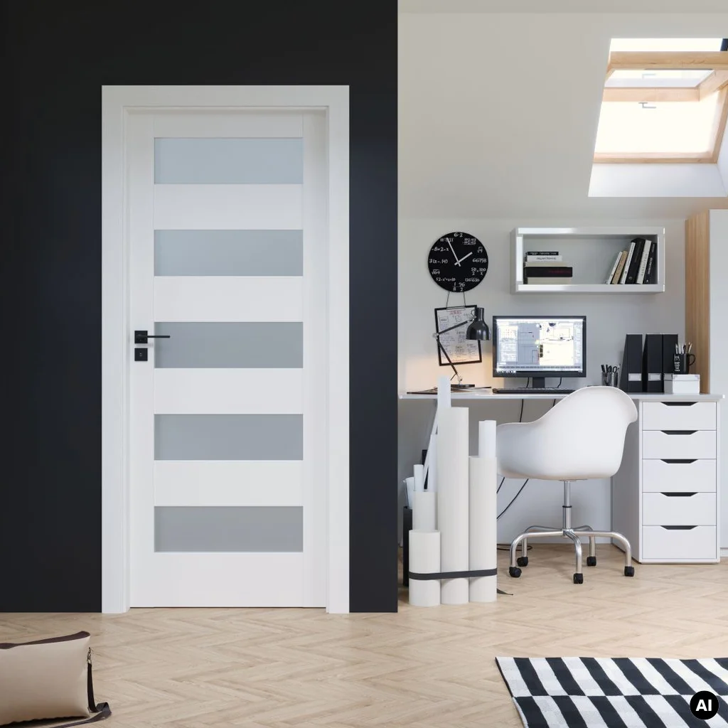 Drzwi Porta VERTE HOME model C.5, Drzwi Wewnętrzne, PORTA VERTE HOME gr. C, PORTA