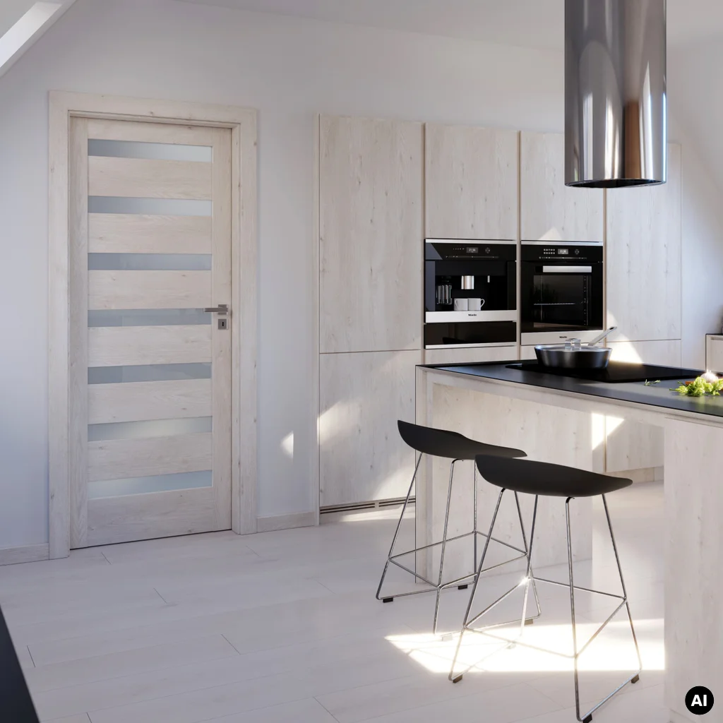 Drzwi Porta VERTE HOME model D.7, Drzwi Wewnętrzne, PORTA VERTE HOME gr. D, PORTA