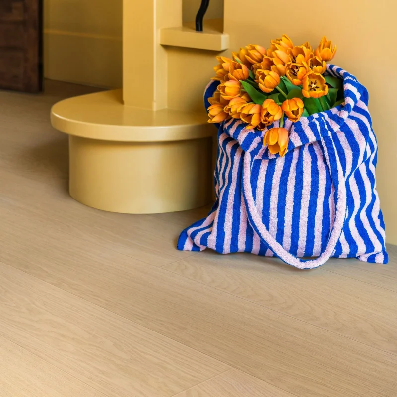 Panele Podłogowe Dąb Biały Satynowy IM3105 AC4 8 mm - 5