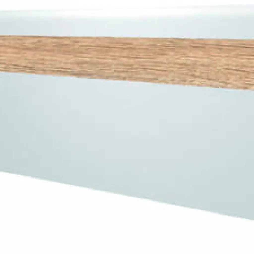 P129 biała + dąb sonoma, Listwy przypodłogowe, Linea, Ego Line