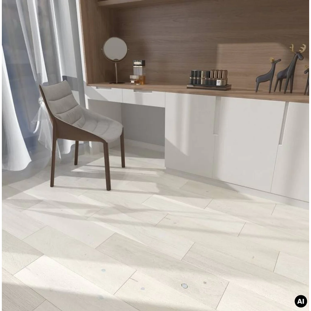 Podłoga drewniana Dąb White Truffle Grande 14 mm, 1WG000286, Deska barlinecka, Decor Line, Barlinek