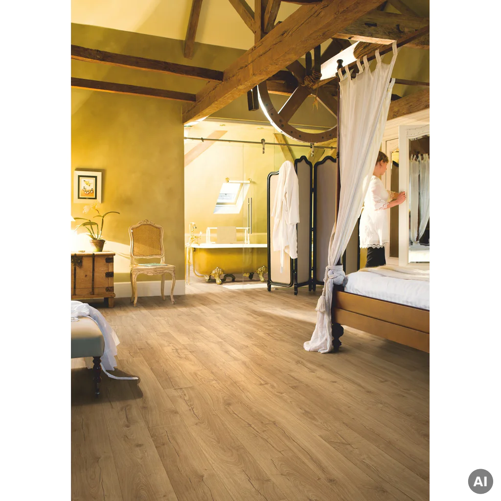 Panele Podłogowe Dąb Klasyczny Naturalny IMU1848 AC5 12 mm, Panele podłogowe, Impressive Ultra, Quick-Step