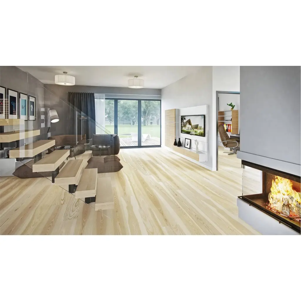 Jesion Milkshake Grande 5Gc 1WG000664 14 mm, Deska barlinecka, Decor Line, Barlinek