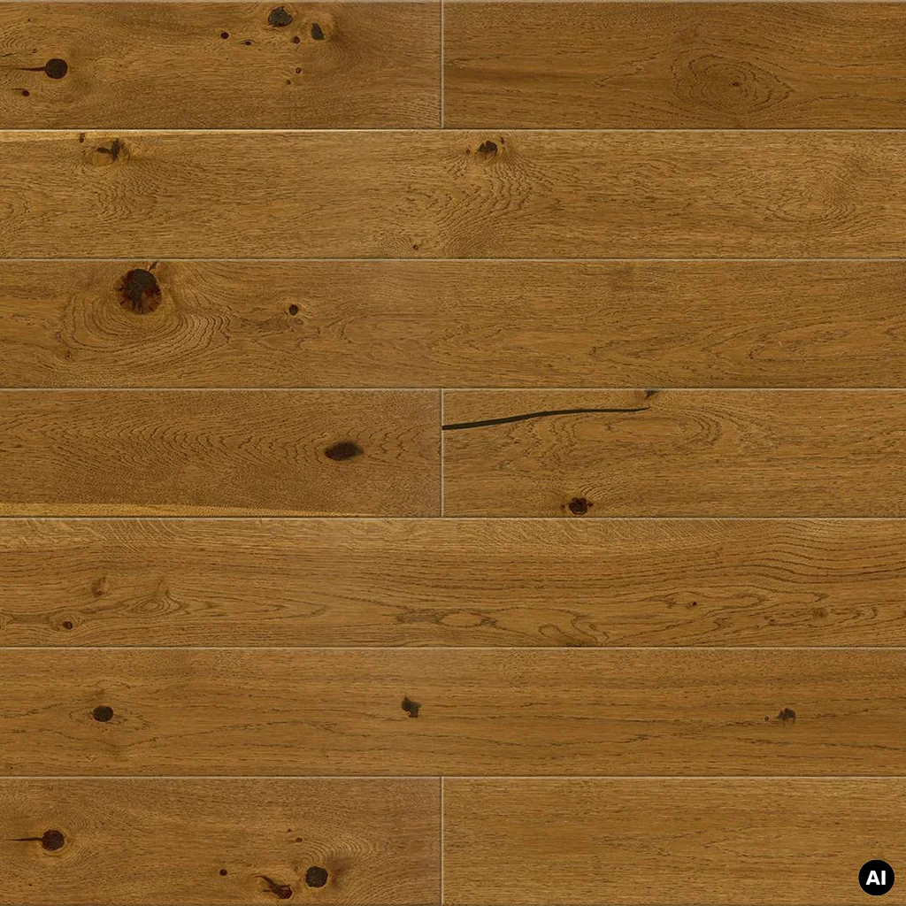 Podłoga drewniana Dąb Brown Sugar Piccolo 14 mm, 1WG000304, Deska barlinecka, Life, Barlinek