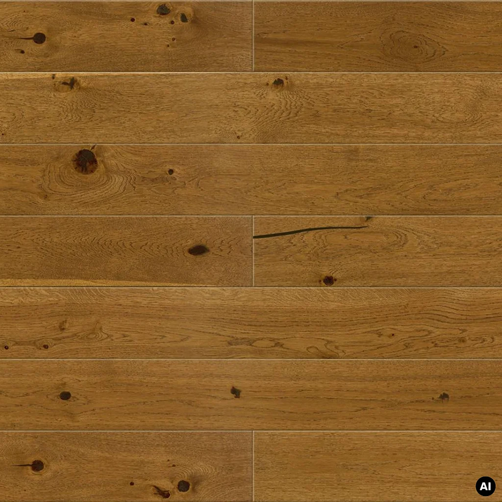 Podłoga drewniana Dąb Brown Sugar Piccolo 14 mm, 1WG000304, Deska barlinecka, Life, Barlinek
