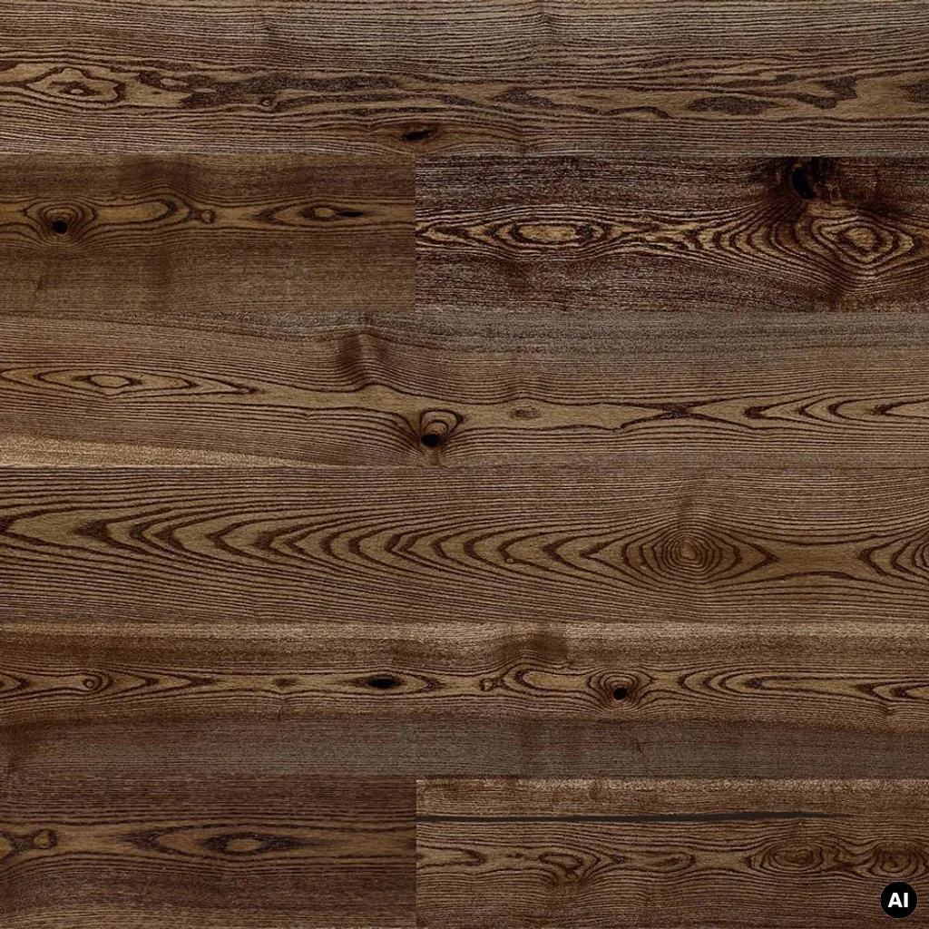 Podłoga drewniana Jesion Coffee Grande 14 mm, 1WG000676, Deska barlinecka, Decor Line, Barlinek