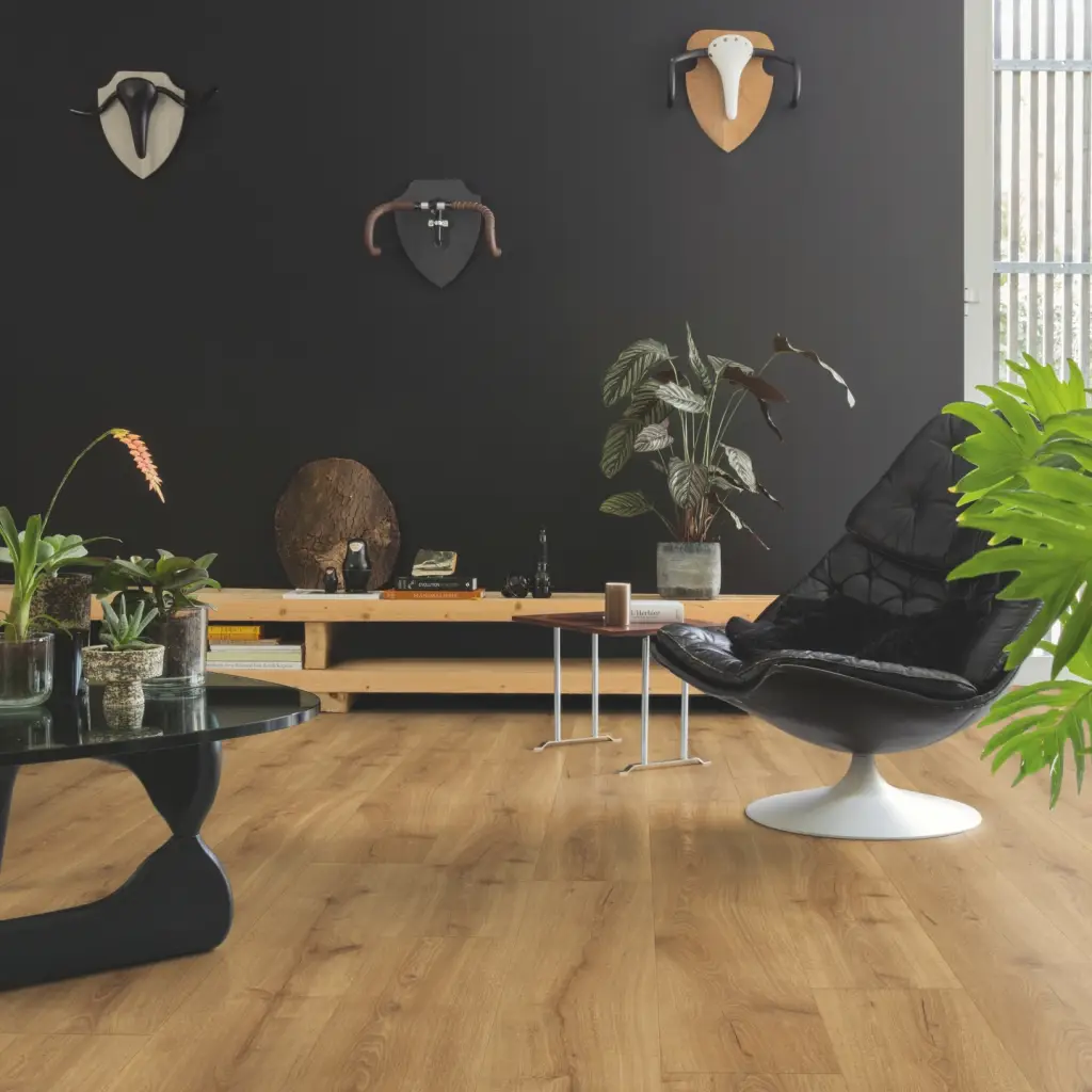 Panele Podłogowe Dąb Pustynny Naturalny Ciepły MJ3551 AC4 9.5 mm, Panele podłogowe, Majestic, Quick-Step Unilin