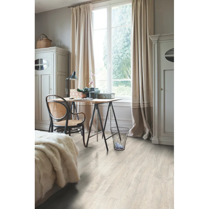 Panele podłogowe Dab regenerowany biały patynowany CL1653 