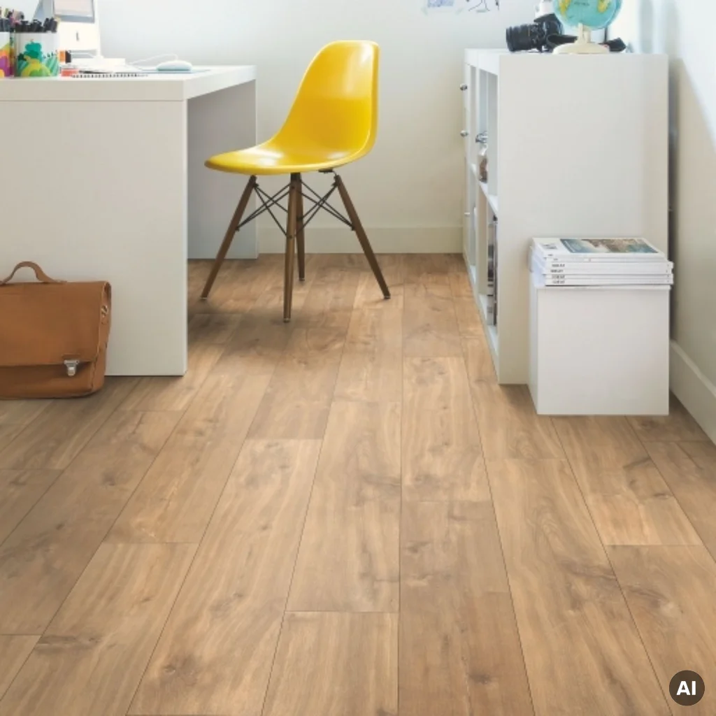 Panele Podłogowe Dąb Naturalny Nocny CLM1487 AC4 8 mm, Panele podłogowe, Classic, Quick-Step