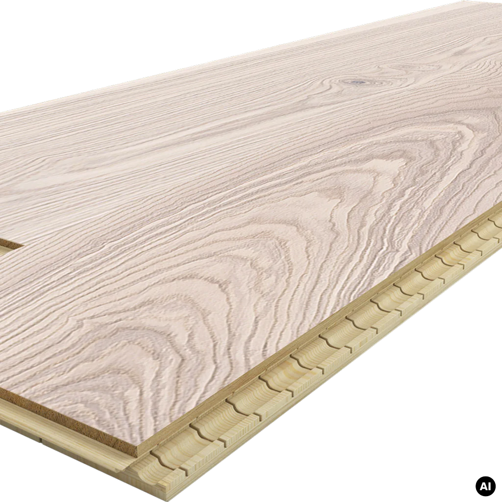 Podłoga drewniana Jesion Family 1-lamelowy Matowy 14 mm, BK8-JES1-L05-B2X-A14130-F, Podłoga drewniana, Barlinek, Barlinek