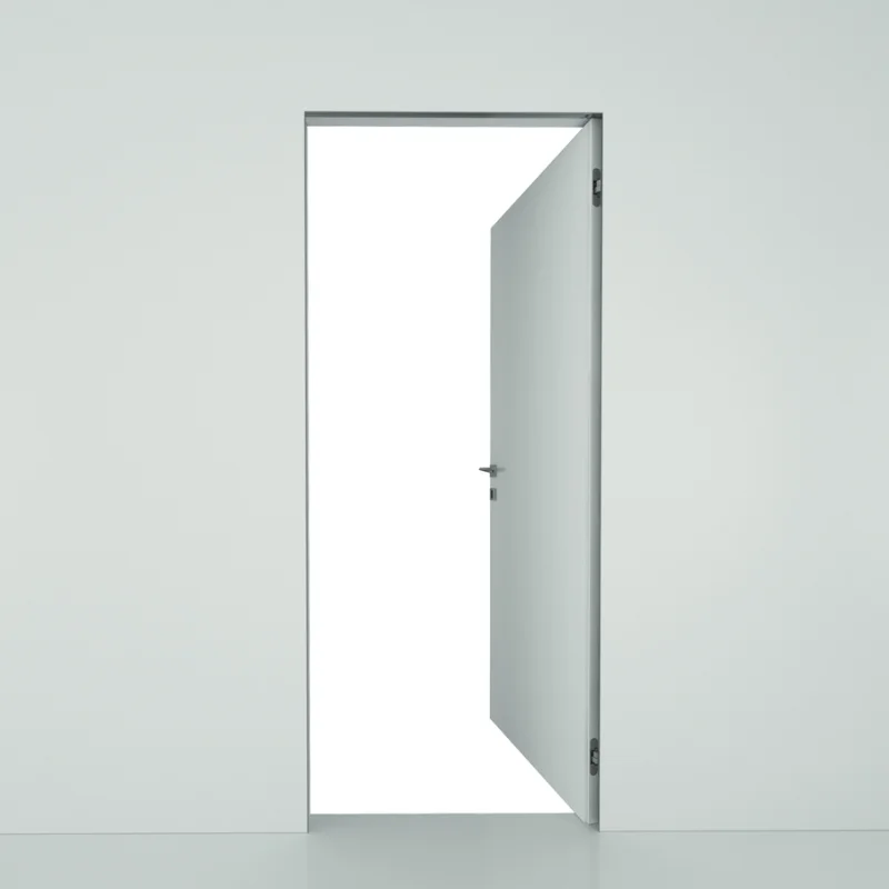 Drzwi ukryte białe + ościeżnica Sara Color lewe 90cm otwi