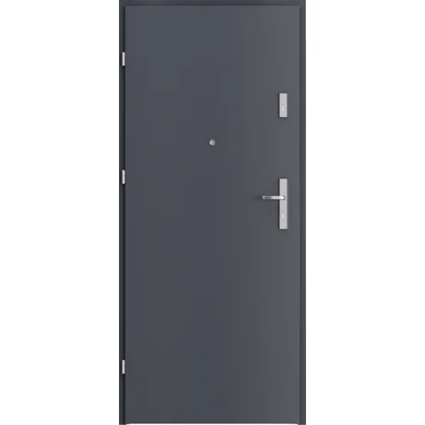 Drzwi Wejściowe Agat Lewe 80 Antracyt, SPEA0P0L082NCJSD30O0