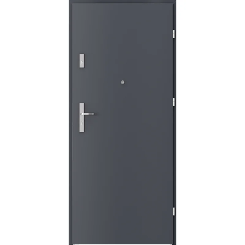 Drzwi Wejściowe Agat 80 Antracyt Prawe, SPEA0P0P082NCJSD30O
