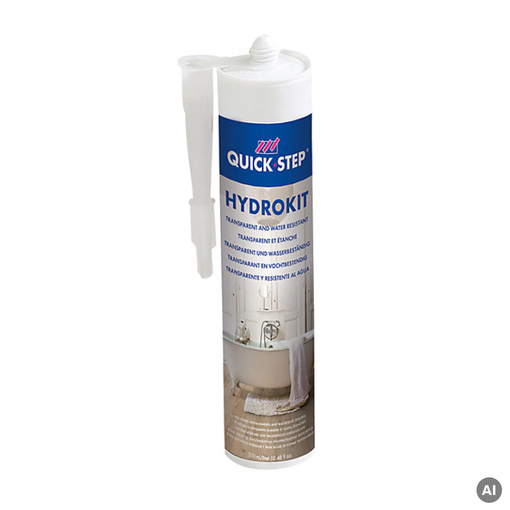 Przezroczysty uszczelniacz HYDROKIT QSKITTRANSP, Silikon, Środki czystości, Quick-Step