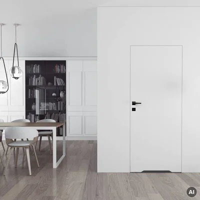 Drzwi Sara Eco 2 bezprzylgowe ukryte prawe WC 60 cm plaster miodu, DRE 400010378