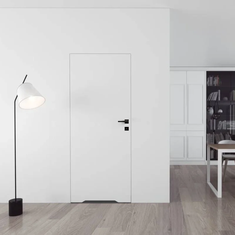 Drzwi Sara Eco 2 odwrotna przylga ukryte prawe WC 70 cm plas