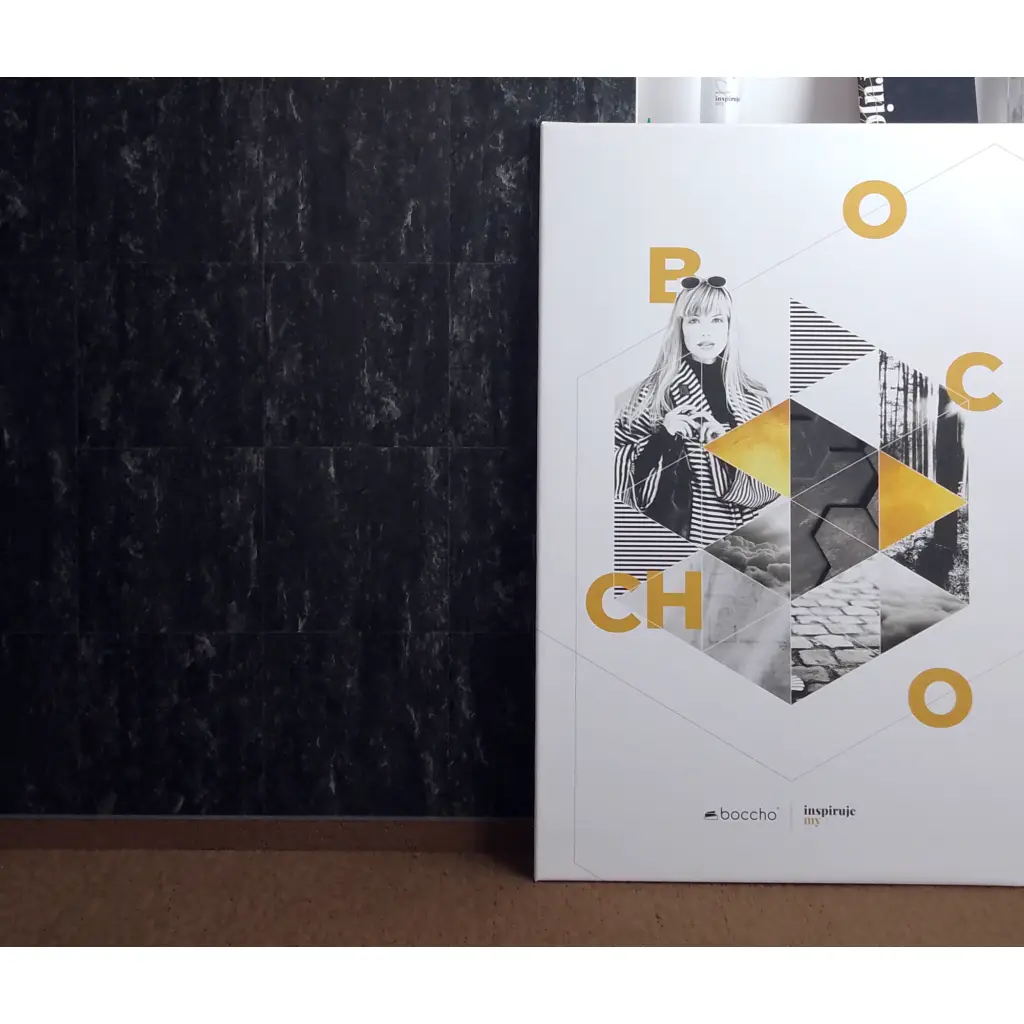 Panele Winylowe Samoprzylepne Kamień Łupek Czarny BZY616-6 1.8 mm, Panele winylowe, LVT Samoprzylepne 2STEPS, Boccho