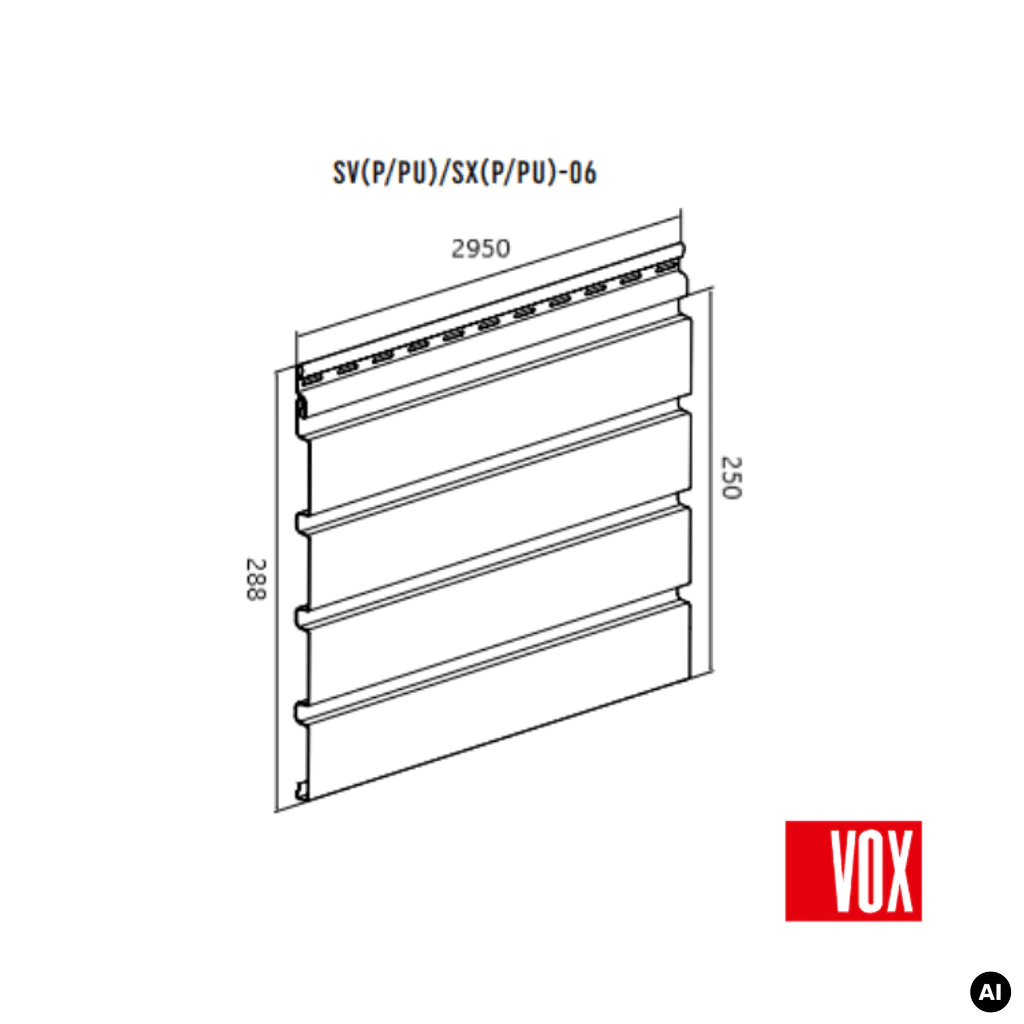 Panele zewnętrzne Fronto lamele Dąb Miodowy 3028097, Panele zewnętrzne, Fronto, Vilo