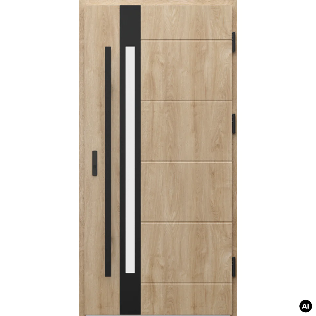 Drzwi Zewnętrzne Model G.1, Drzwi zewnętrzne, Porta THERMO Glass, PORTA
