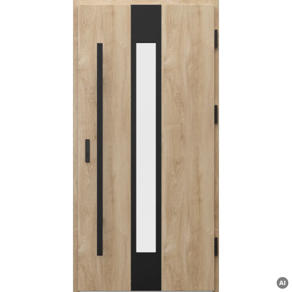 Drzwi Zewnętrzne Model G.3, Drzwi zewnętrzne, Porta THERMO Glass, PORTA