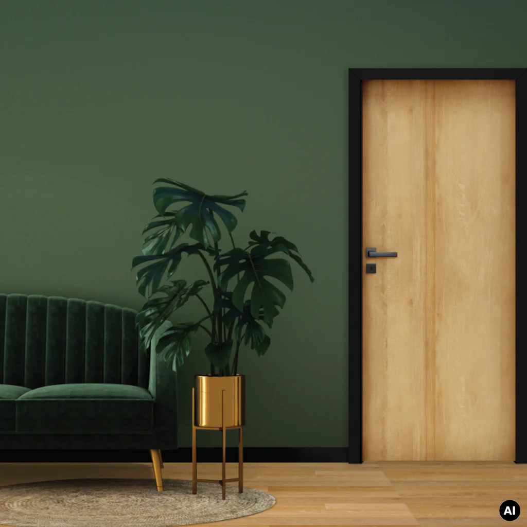 Komplet Drzwi + Ościeżnica regulowana Invado Loft prawe 80 cm bezprzylgowe , 100063796, Drzwi wewnętrzne, Invado Loft, Invado