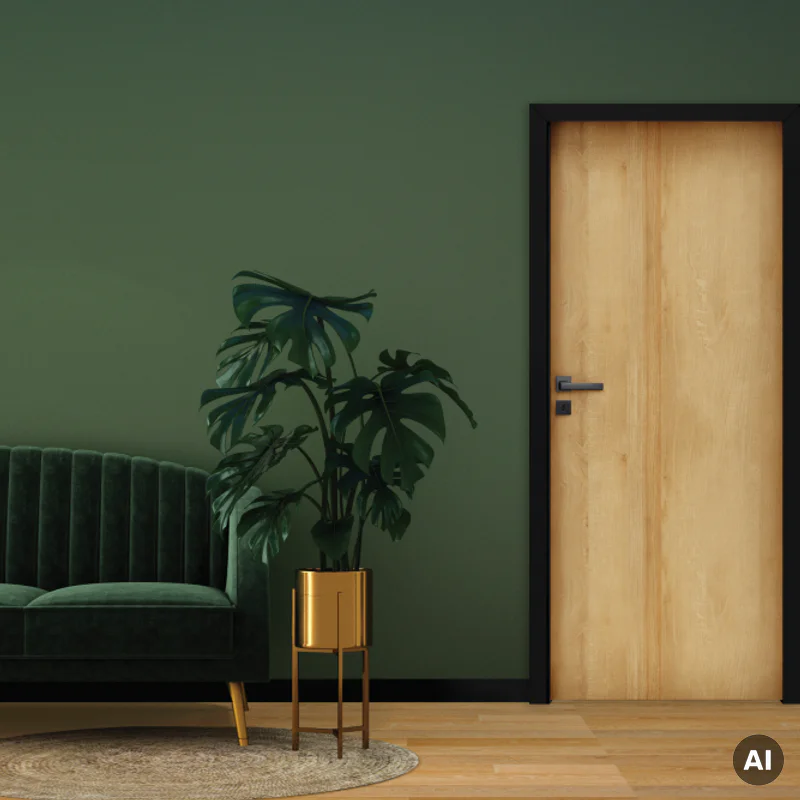 Komplet Drzwi + Ościeżnica regulowana Invado Loft prawe 80