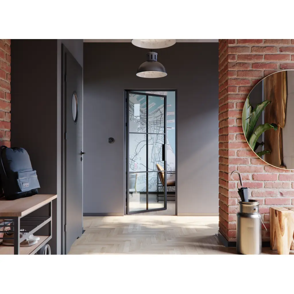 Drzwi Model 1, Drzwi wewnętrzne, Porta LOFT STALOWE, PORTA