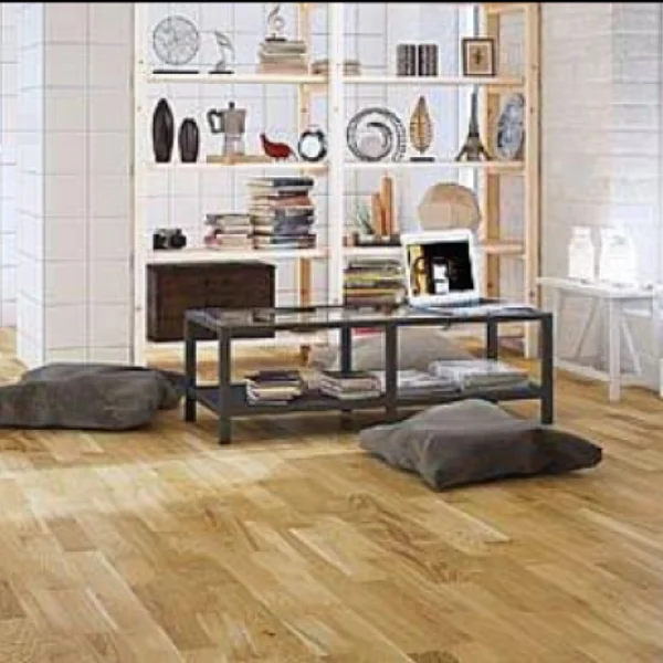 Podłoga drewniana Dąb Standard 3-lamelowy Naturalny 14 mm,