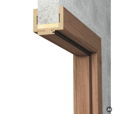 Ościeżnica regulowana Finish z kątownikiem T80 200-225 Prawa 70cm przylgowa, DRE 400010986