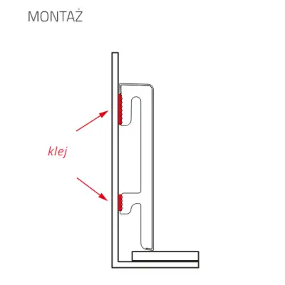 Listwa przypodłogowa Bravo 80 mm Desire 201, BR8157
